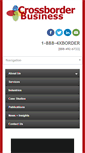 Mobile Screenshot of crossborderbusiness.com